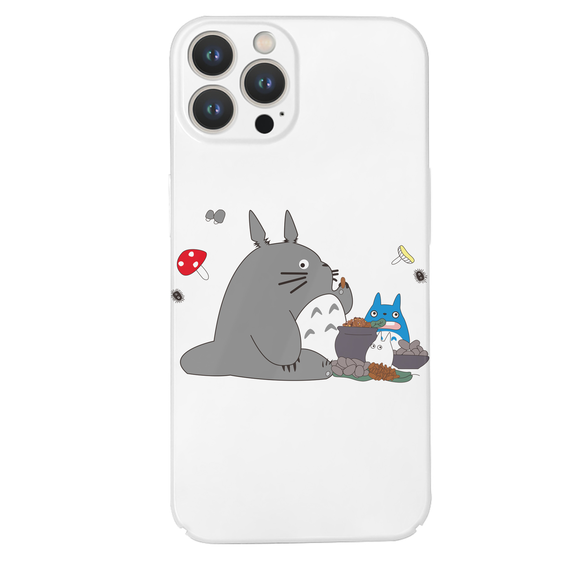 （画像用） となりのトトロ 草壁メイ 草壁サツキ My Neighbor Totoro Satsuki Kusakabe Mei Kusakabe 【iPhone 14シリーズ対応】ハードケース